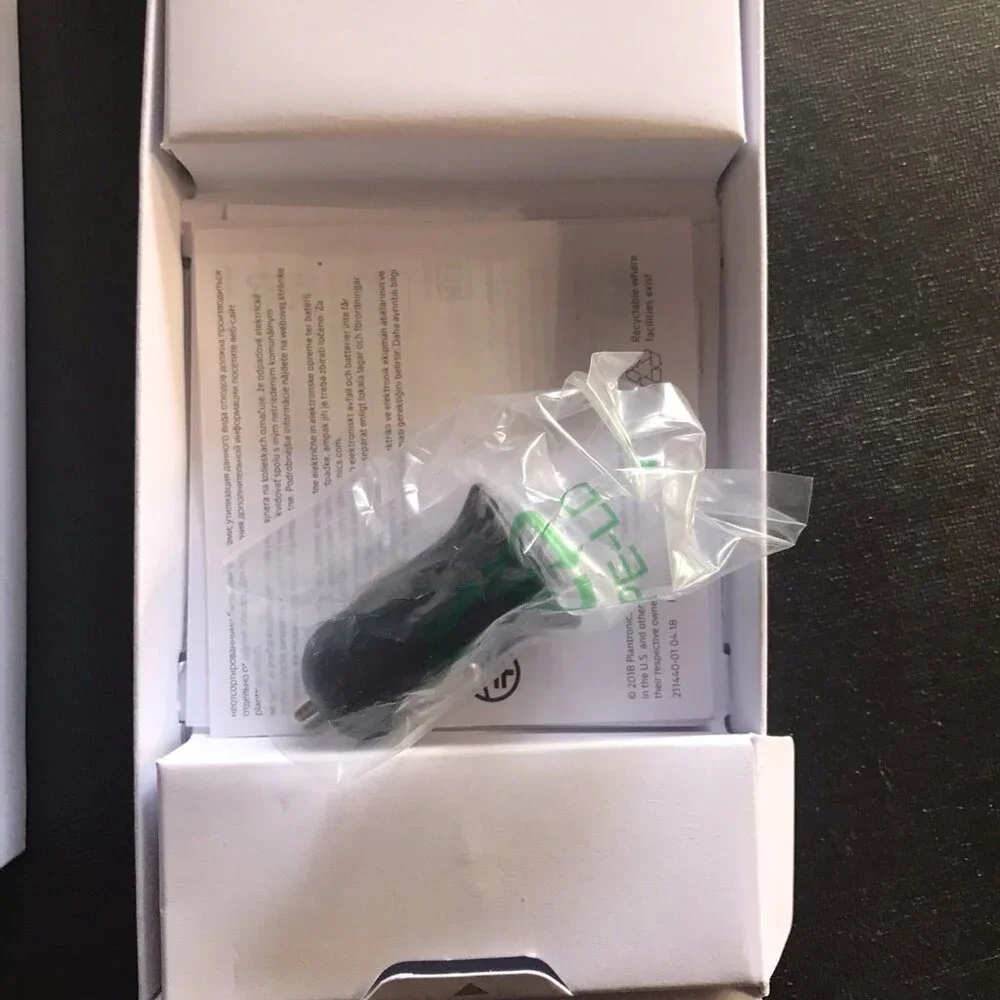 Plantronics - Voyager 5220 Bluetooth Headset with Amazon Alexa - Black